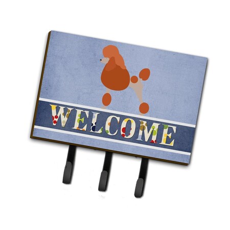 Carolines Treasures Royal Poodle Welcome Leash or Key Holder BB8311TH68